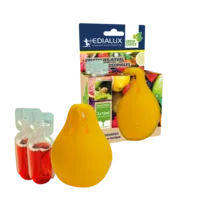 Fruitvliegjesval met 30 ml lokstof | Herbruikbaar | 8 weken werking