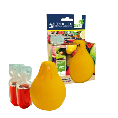 Edialux Fruitvliegjesval met 30 ml lokstof
