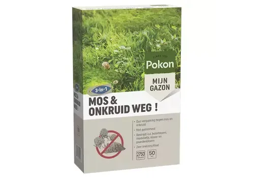 Pokon Mos & Onkruid Weg 3-in-1