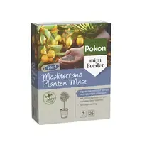 Mediterrane Planten Mest 1 kg | 120 dagen voeding voor palm, olijf, citrus en vijg