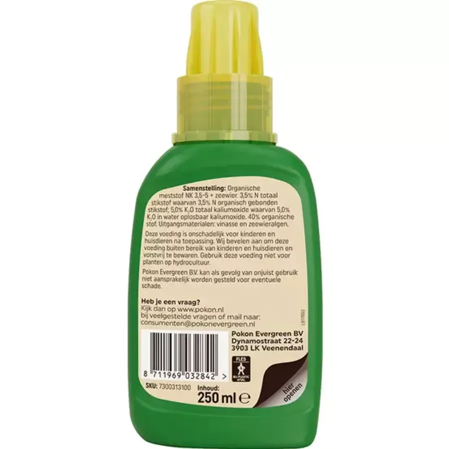 BIO Cactus & Vetplant Voeding 250 ml | 100% plantaardige voeding