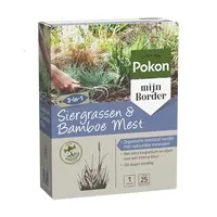 Siergrassen & Bamboe Mest 1 kg | 3-in-1 organische meststof | 120 dagen voeding