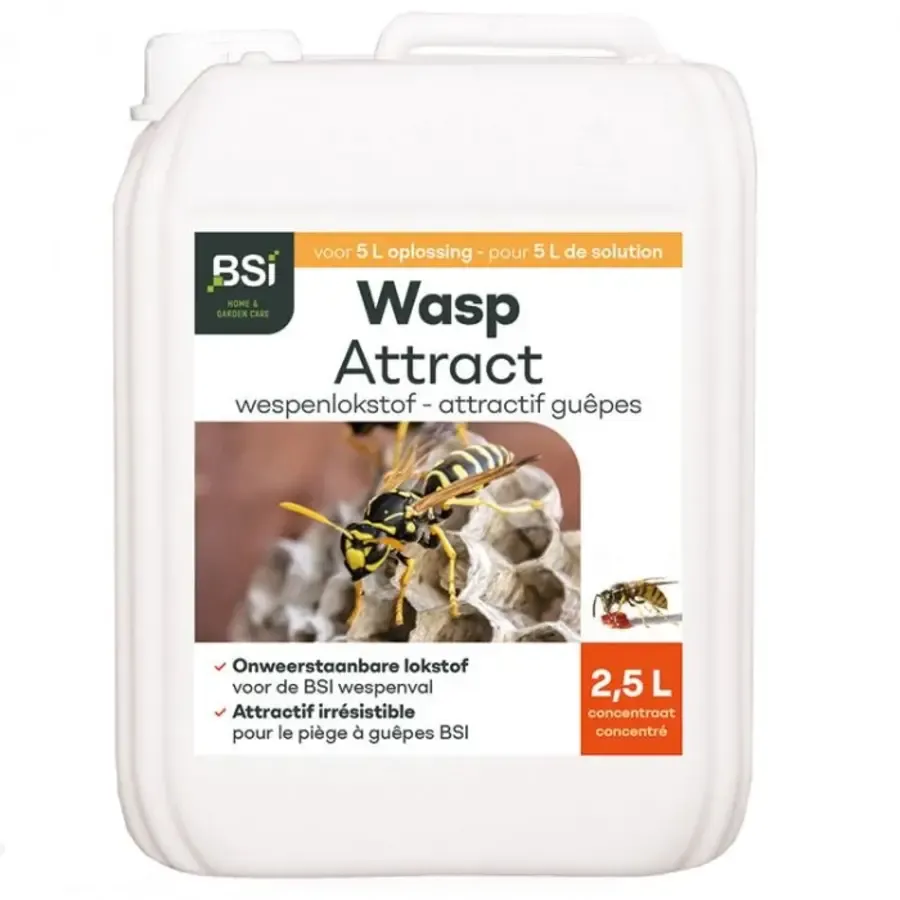 Wespen- en hoornaarlokstof concentraat | 1 en 2,5 liter | voor wespenvallen