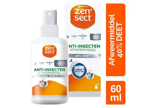 Zensect Anti-insectenspray 40% DEET 60 ml