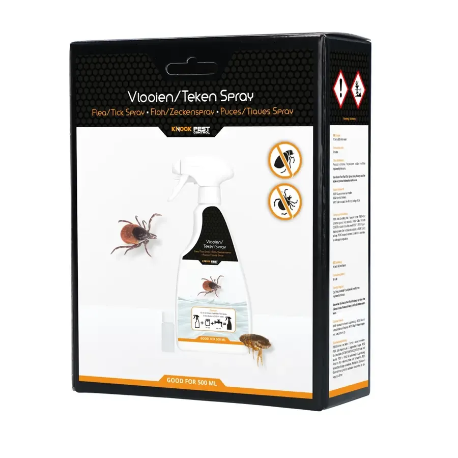 Vlooien en teken spray concentraat | 10 ml voor 500 ml spray