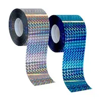 Reflecterend afweerlint 2 rollen van 38 meter | vogelwering voor tuin, balkon en fruitbomen