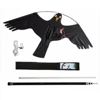 Vogelverjager vlieger met 7 meter glasfiber mast en grondanker | Complete set