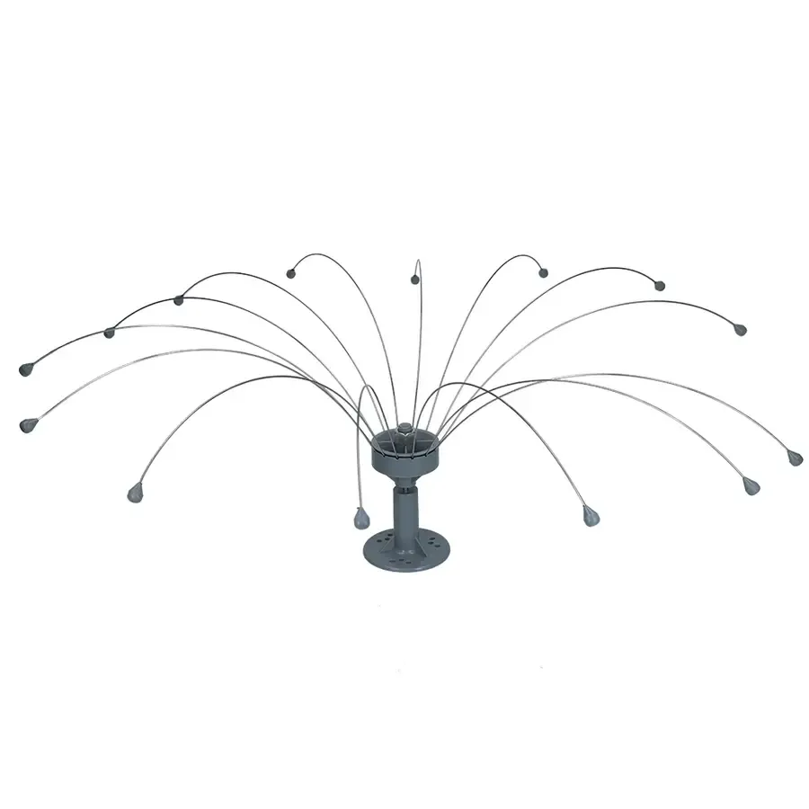 Longlegs vogelwering met roterende draden