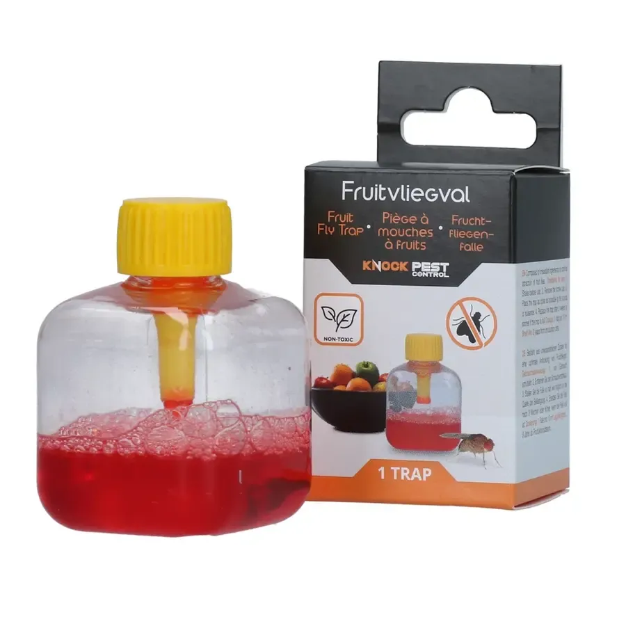 Fruitvliegval met lokstof | 1 val | werkt tot 3 weken