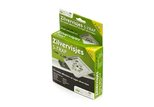 Insective Zilvervisjesval | 2 stuks