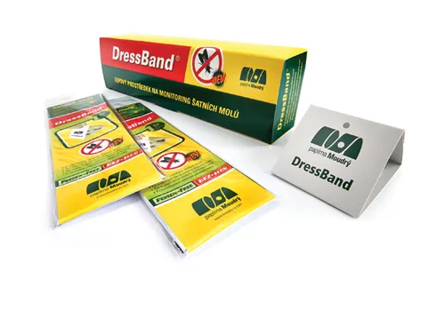 Dressband Kleermottenval feromoon lijmstrip
