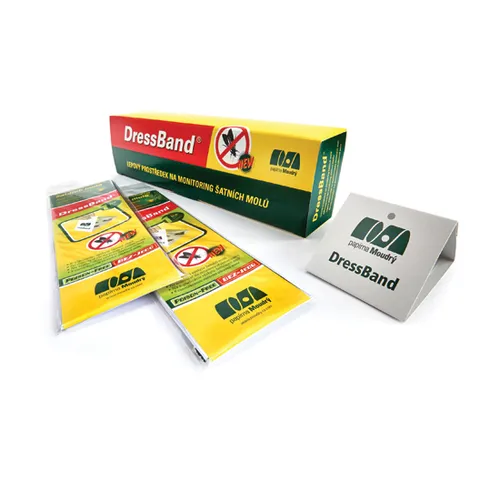 Dressband Kleermottenval feromoon lijmstrip