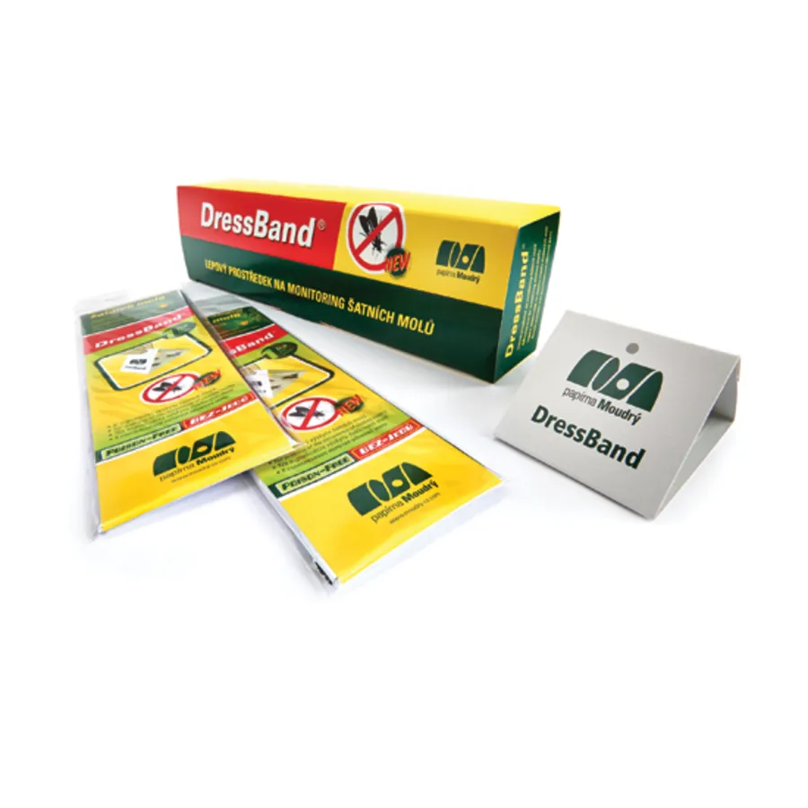 Kleermottenval feromoon lijmstrip | 1 stuk | werkt tot 3 maanden