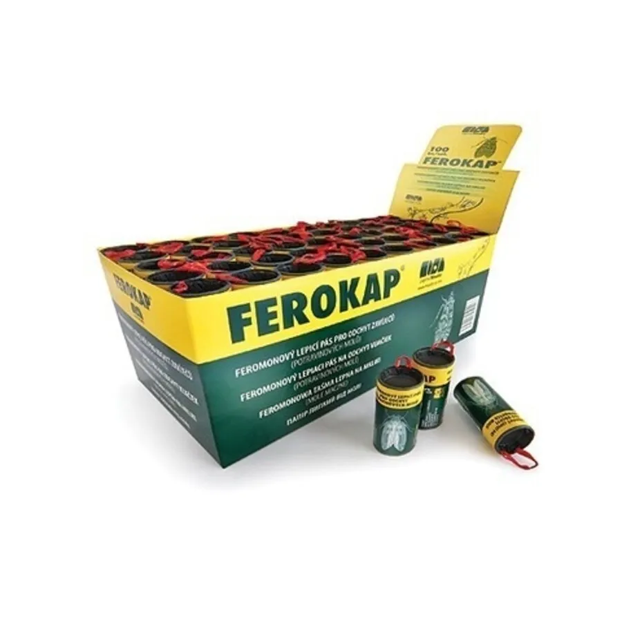 Dubbelzijdige feromoon plakstrip tegen voedselmot | per stuk verpakt