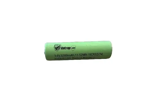 Ketrop Batterij 3200 mAH 3.6V