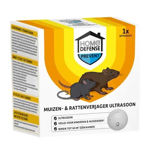 Home Defense Muizen- en rattenverjager ultrasoon