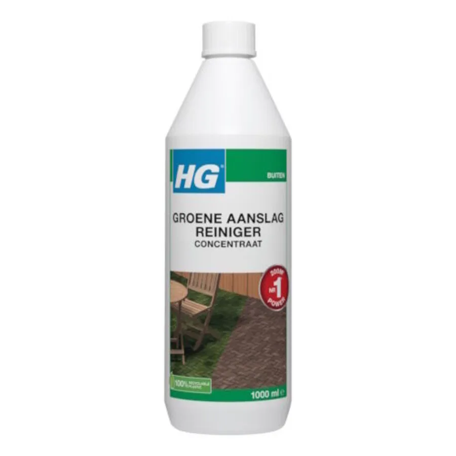 Groene aanslagreiniger concentraat 1 liter | tot 200 m²