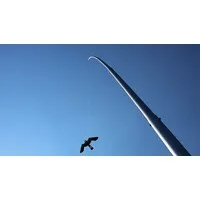 Aluminium mast met roofvogelvlieger | 13,5m complete set | bestand tegen hogere windsnelheden | inclusief opbergtas