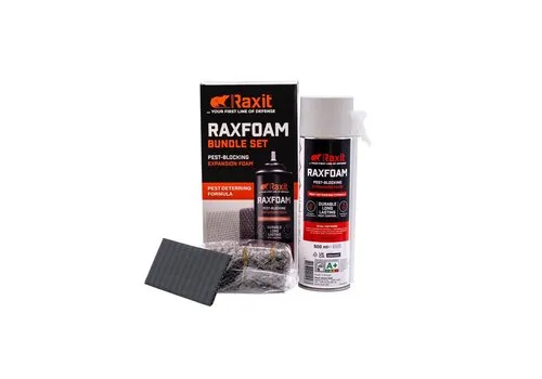 Raxstop Knaagdierwerend purschuim set tegen muizen en ratten 500 ml