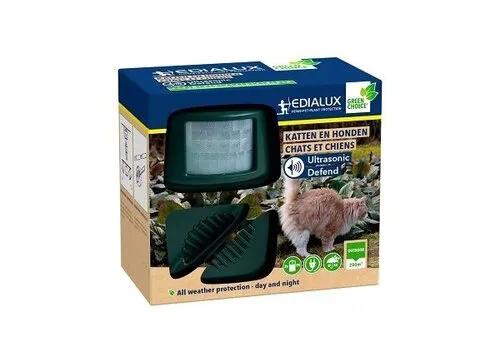 Edialux Ultrasone katten- en hondenverjager voor buiten