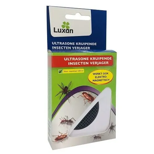 Luxan Ultrasone kruipende insecten verjager 230 m²