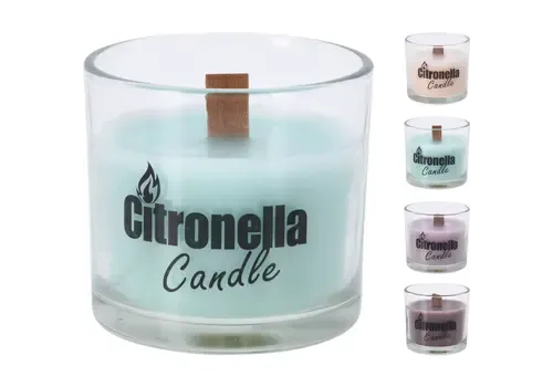 Progarden Citronella kaars in glazen pot Ø6 x 6 cm