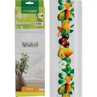 Vliegenvanger plakstrips set | 4 stuks | gif- en geurloos