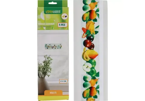 Progarden Vliegenvanger kleefstrips | 4 stuks