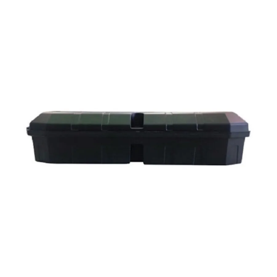 Afsluitbare rattenlokaastunnel voor 2 rattenklemmen | 47 x 12 x 11,5 cm
