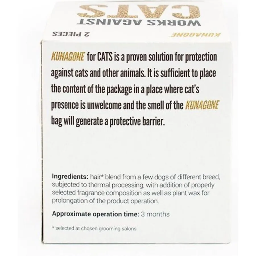 Katten verjager geurzakjes voor tuin en erf | 2 stuks | werking tot 3 maanden