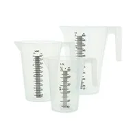 Kunststof maatbeker met schenktuit