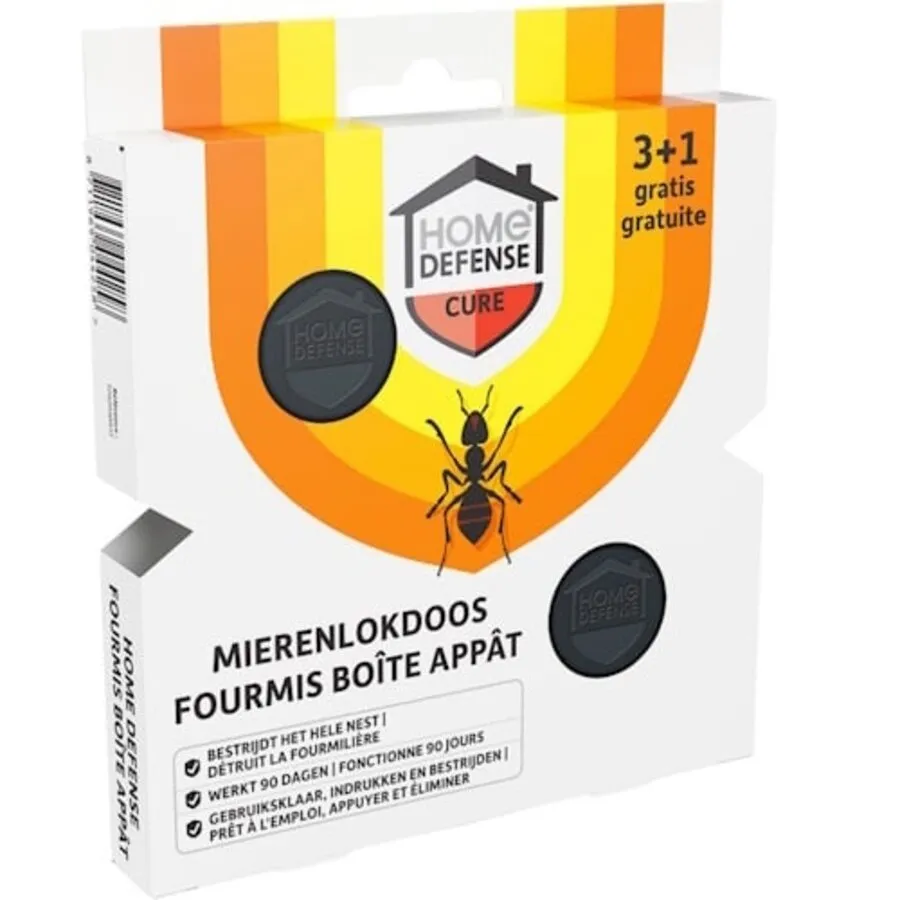 Mierenlokdoos 4 stuks | bestrijdt het hele nest | werkt tot 90 dagen