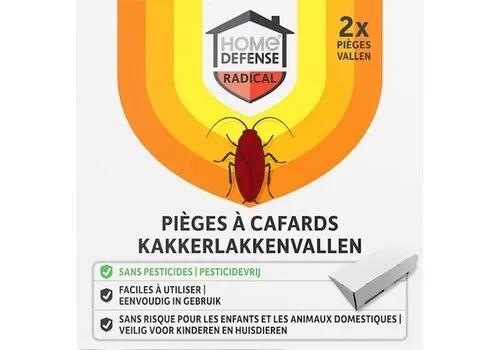 Home Defense Kakkerlakkenvallen 2 stuks