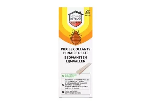 Home Defense Bedwantsen lijmvallen 2 stuks