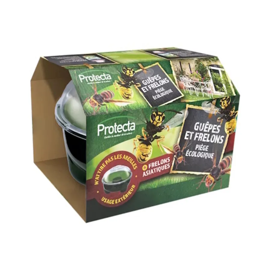 Wespen- en hoornaarval | herbruikbare buitenval | te vullen met lokstof