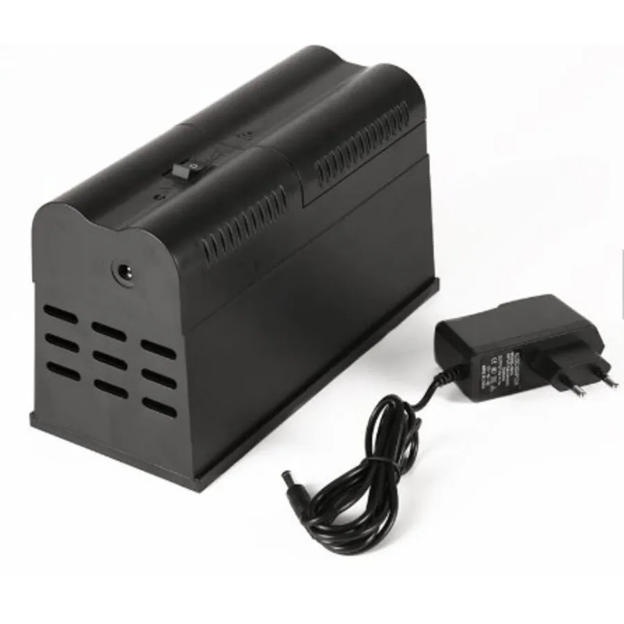 Elektrische rattenval voor ratten en muizen op 4 C-batterijen zonder adapter