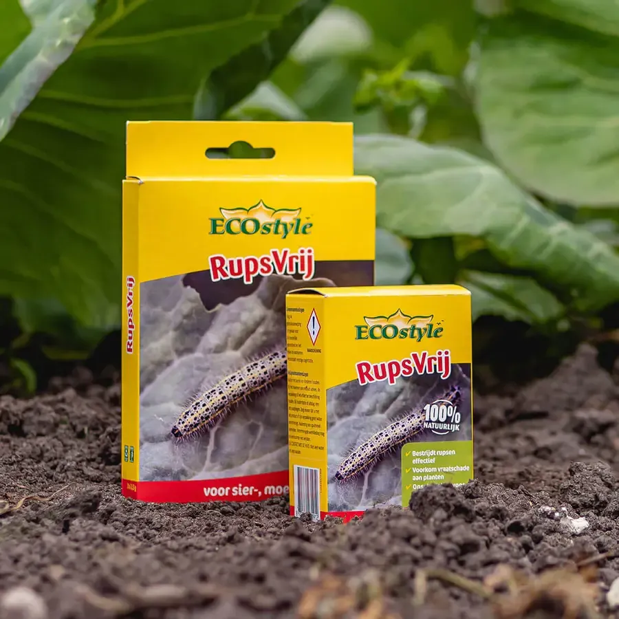 RupsVrij tegen rupsen in sier-, moes- en fruittuin | 7,5 of 25 gram
