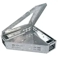 Muizenvanger driehoek 18,5 x 18,5 x 4,5 cm | levend meerdere muizen vangen