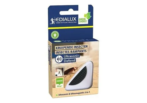 Edialux Kruipende Insecten Ultrasonic Defend - ultrasone verjager