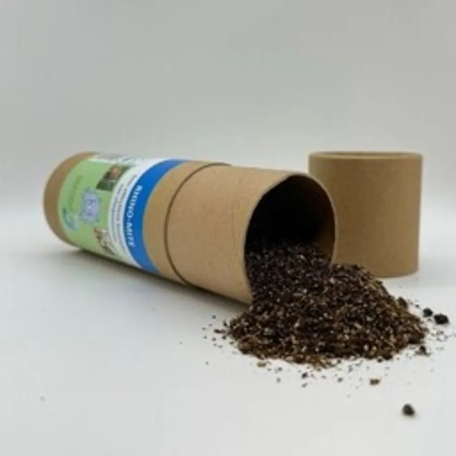 Rhino-Mite bodemroofmijt tegen vliegeneieren