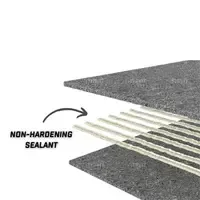 RVS weringswol tegen muizen en ratten 3 meter x 10 cm