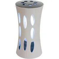 Armadilha 15 LED insectenval | UV-A LED vliegenlamp met lijmplaat | 1x6W | 15m² dekking