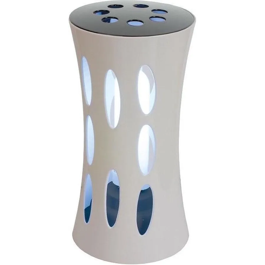 Armadilha 15 LED insectenval | UV-A LED vliegenlamp met lijmplaat | 1x6W | 15m² dekking