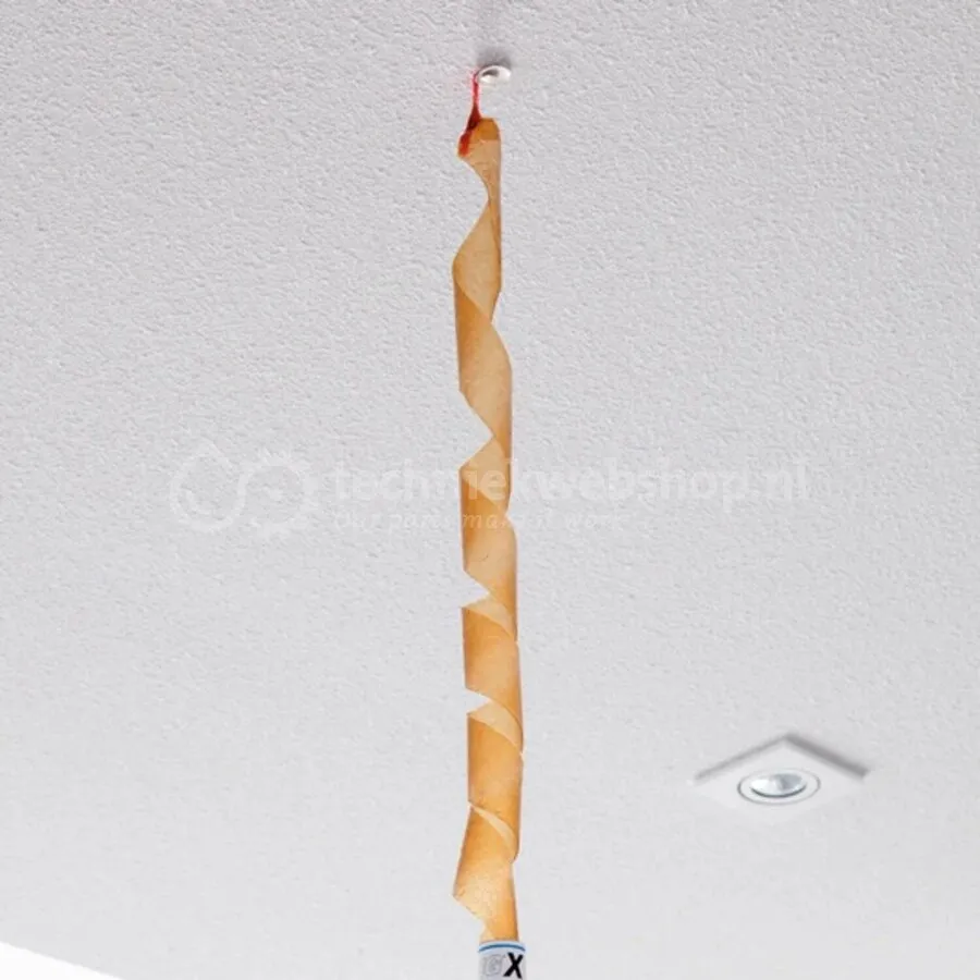 Vliegenvanger met extra sterke kleefband | Geurloos | 4 stuks
