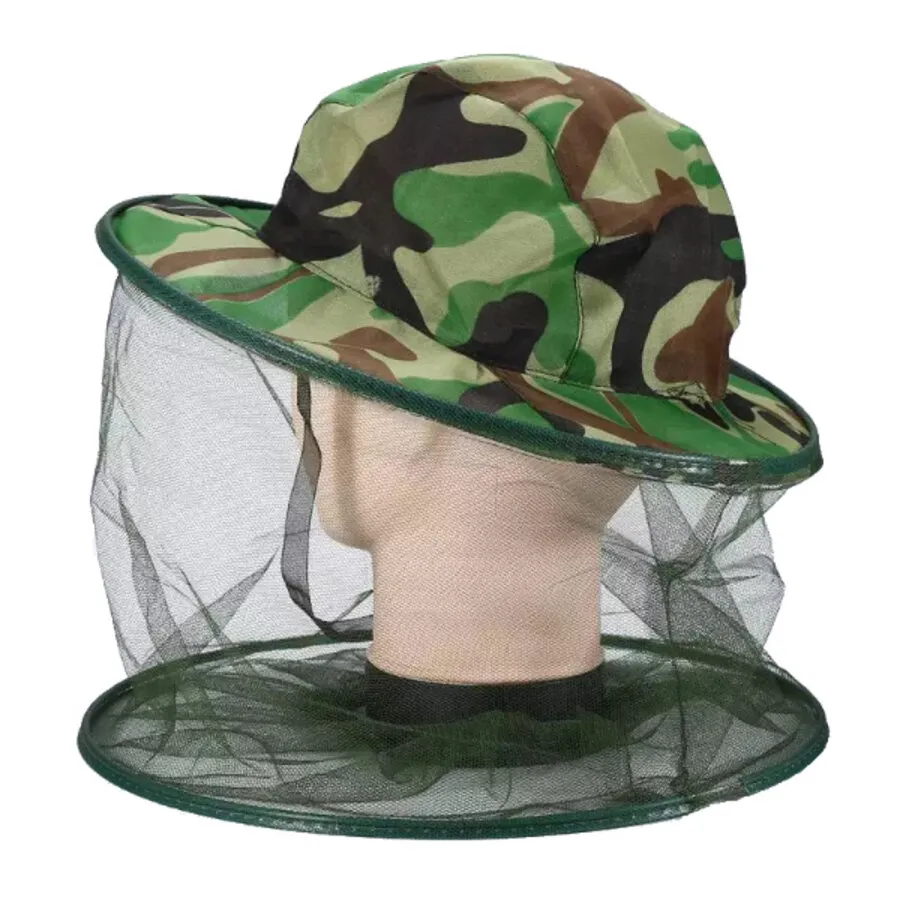 Anti wespen en muggen hoed met rondom muskietennet | one size