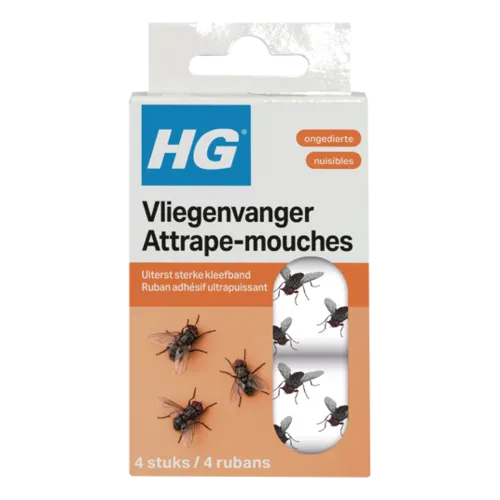 HGx Vliegenvanger | Geurloos | 4 stuks