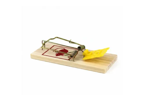 AllesTegenOngedierte.nl Houten rattenval met plastic trigger