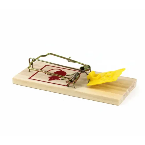 AllesTegenOngedierte.nl Houten rattenval met plastic trigger
