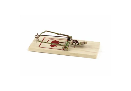 AllesTegenOngedierte.nl Houten rattenval met metalen trigger