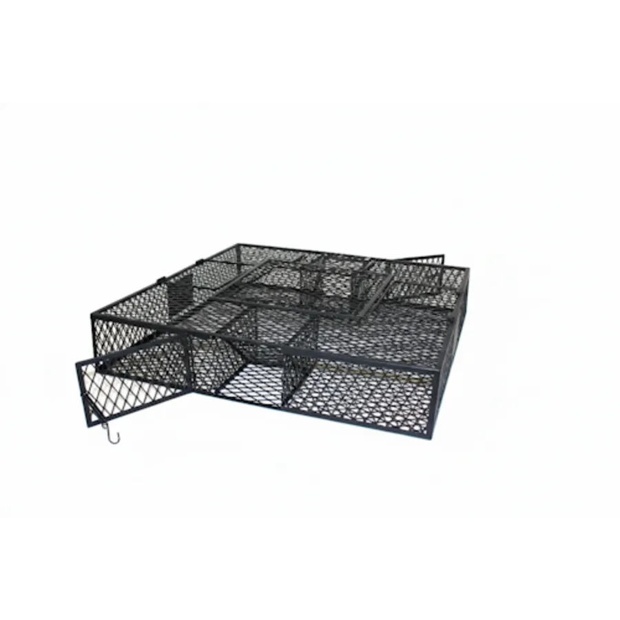 Vangkooi voor meerdere ratten 55 x 55 x 10,5 cm | lage multi-catch vangkooi levend
